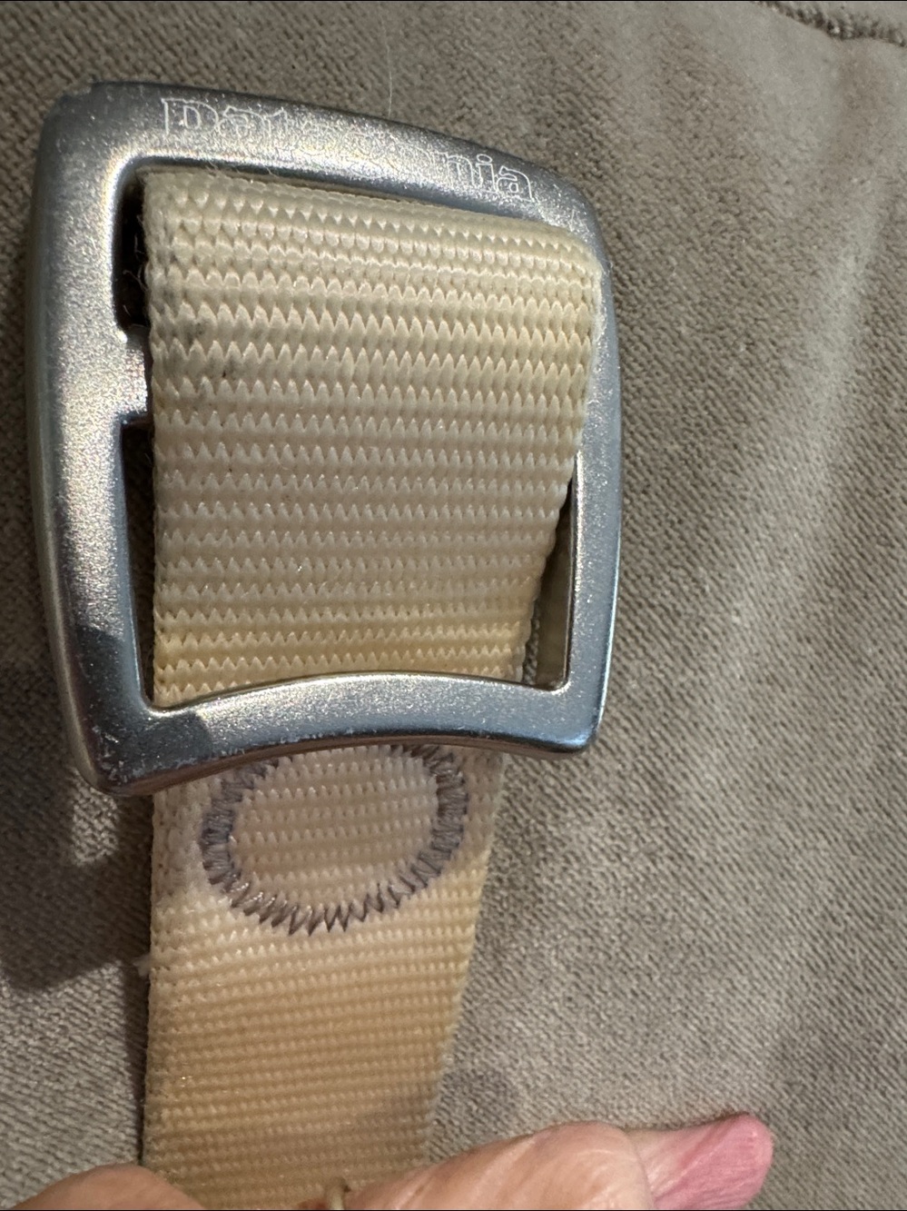 - Patagonia tech web belt charcoal forge grey